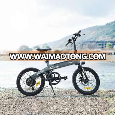 Xiaomi  HIMO C20 foldable electric bicycle 36v10ah 250w DC motor city ebike Lightweight electric assist bike Pas range 80km