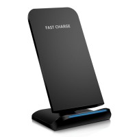 2018 Qi Wireless Charger Best Sell Fast Wireless Charger Stand QI Standard Wireless Charger for oppo lenovo xiaomi